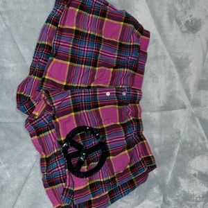 Pink Victoria secret PJ shorts